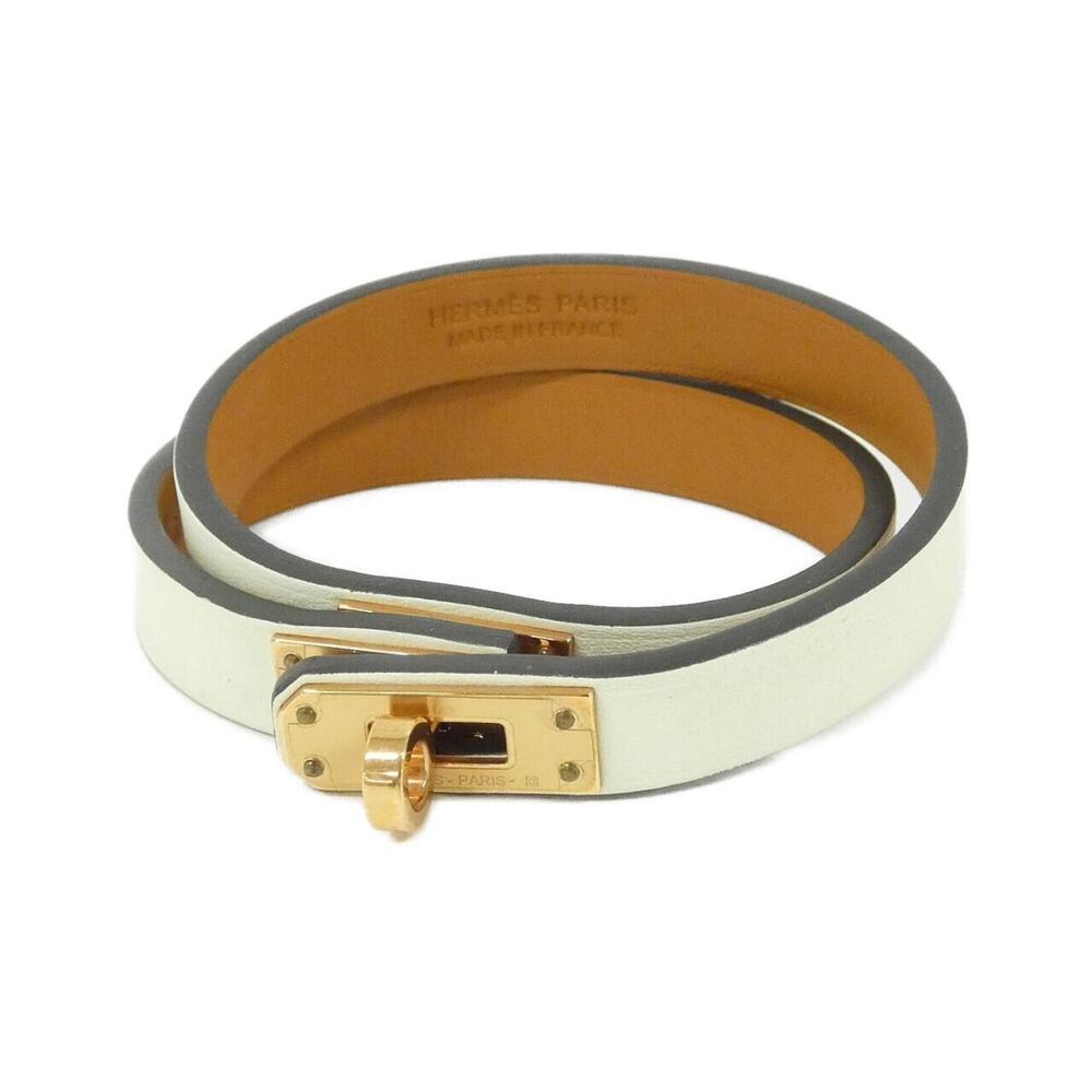 HERMES Green Charm Bracelet